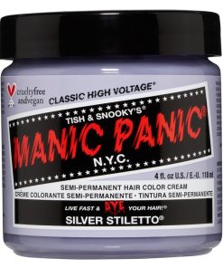 Manic Panic Classic Cream Silver Stiletto