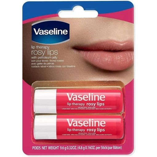 Vaseline Lip Care Rosy Lips 2 x 4.8g