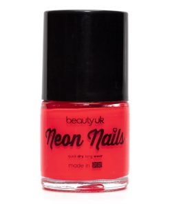 Beauty UK Neon Nail Polish - Coral