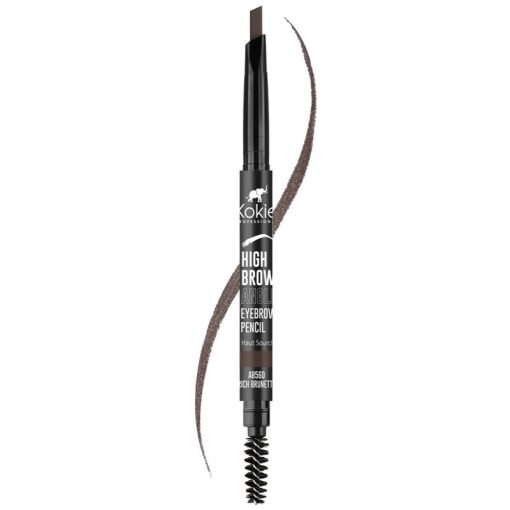 Kokie High Brow Angeled Brow Pencil - Rich Brunette