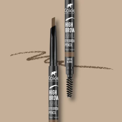 Kokie High Brow Angeled Brow Pencil - Rich Brunette