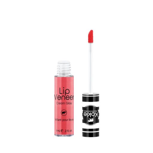 Kokie Lip Veneer Cream Lip Gloss - Tickled Pink