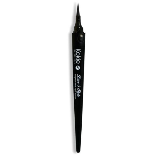 Kokie Line & Style Liquid Longwear Matte Liquid Eyeliner Jet Black