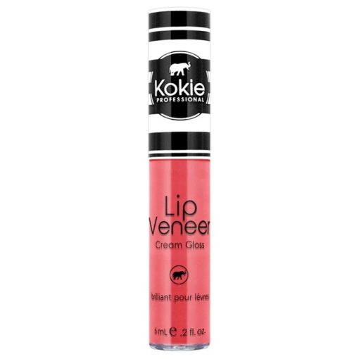 Kokie Lip Veneer Cream Lip Gloss - Tickled Pink