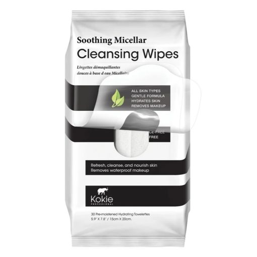 Kokie Cleansing Wipes 30pcs