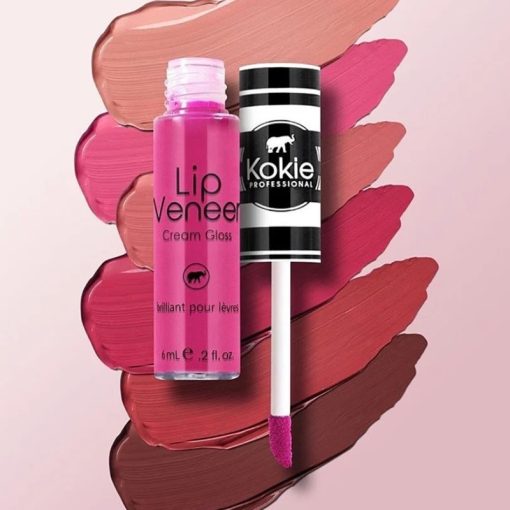 Kokie Lip Veneer Cream Lip Gloss - Pillow Talk