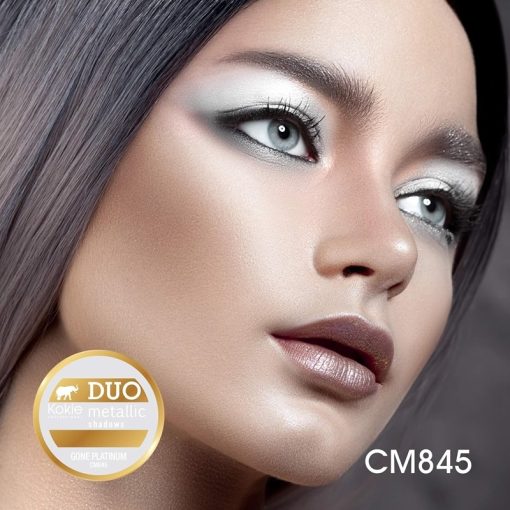 Kokie Duo Metallic Eyeshadow - Gone Platinum