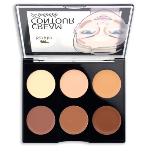 Kokie Cream Contour Palette - Light/Medium