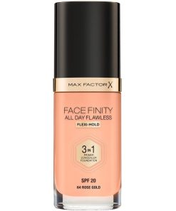 Max Factor Facefinity 3 In 1 Foundation 64 Rose Gold