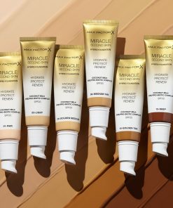 Max Factor Miracle Second Skin Foundation 10 Golden Tan