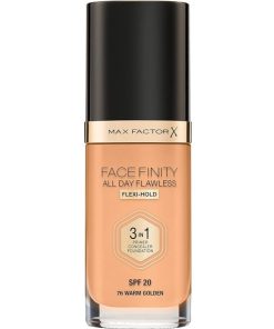 Max Factor Facefinity 3 In 1 Foundation 76 Warm Golden