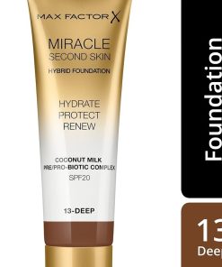 Max Factor Miracle Second Skin Foundation 13 Deep