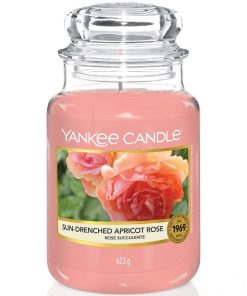 Yankee Candle Classic Large Jar Sun-Drenched Apricot Rose 623g