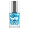 Beauty UK Glitter Nail Polish - Supernova Blue