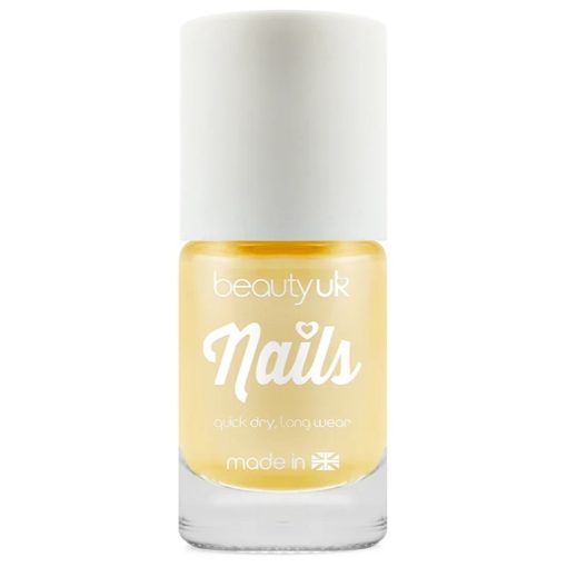 Beauty UK Candy Pearl Nail Polish - Lemon