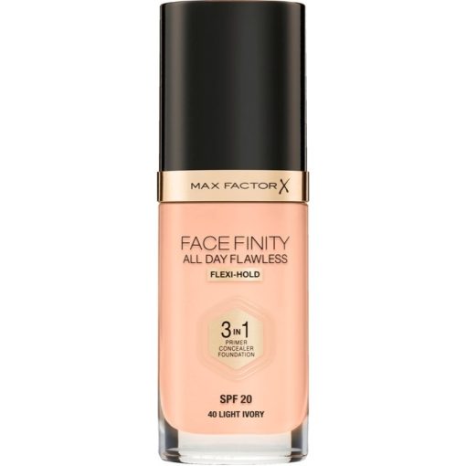 Max Factor Facefinity 3 In 1 Foundation 40 Light Ivory