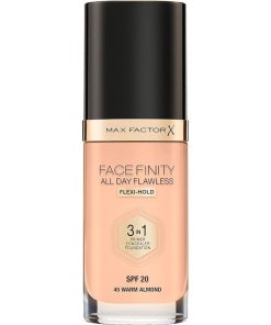 Max Factor Facefinity 3 In 1 Foundation 45 Warm Almond