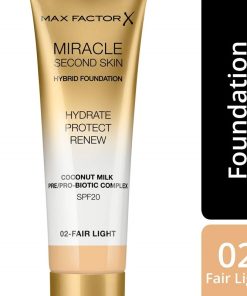 Max Factor Miracle Second Skin Foundation 02 Fair Light