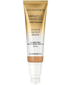 Max Factor Miracle Second Skin Foundation 08 Medium Tan