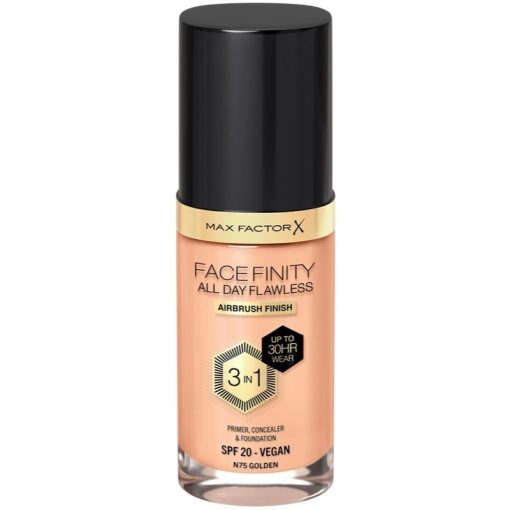 Max Factor Facefinity 3 In 1 Foundation 75 Golden