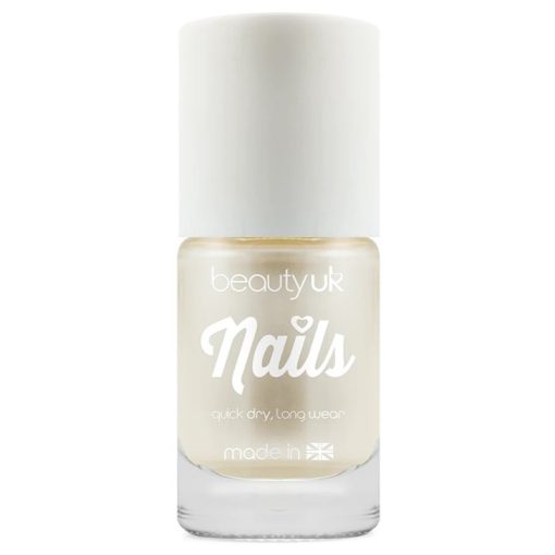 Beauty UK Candy Pearl Nail Polish - White