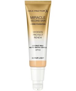 Max Factor Miracle Second Skin Foundation 02 Fair Light