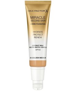 Max Factor Miracle Second Skin Foundation 06 Golden Medium