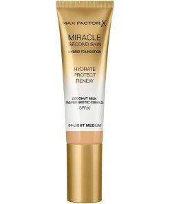 Max Factor Miracle Second Skin Foundation 04 Light Medium