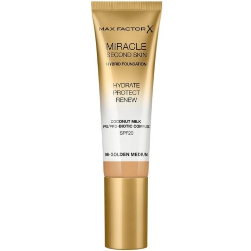 Max Factor Miracle Second Skin Foundation 06 Golden Medium