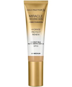 Max Factor Miracle Second Skin Foundation 05 Medium