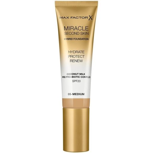 Max Factor Miracle Second Skin Foundation 05 Medium