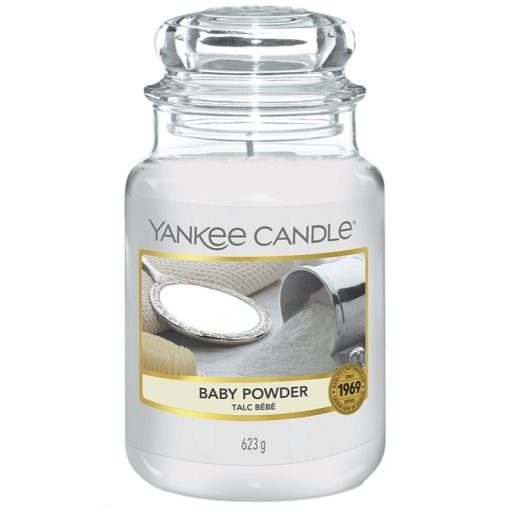 Yankee Candle Classic Large Baby Powder 623g