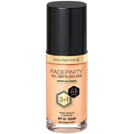 Max Factor Facefinity 3 In 1 Foundation 44 Warm Ivory