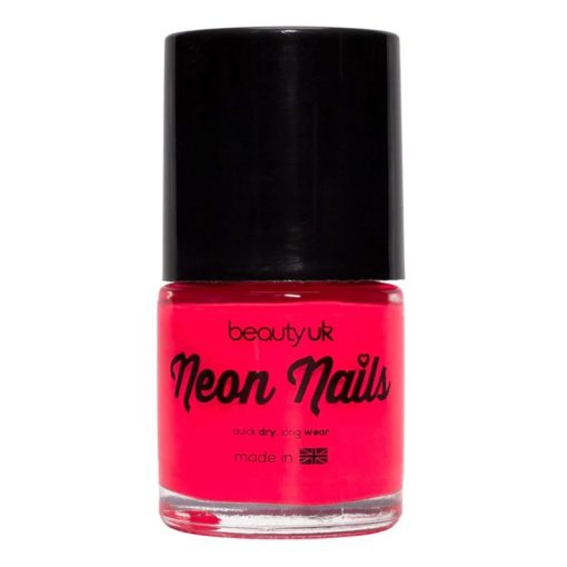 Beauty UK Neon Nail Polish - Pink