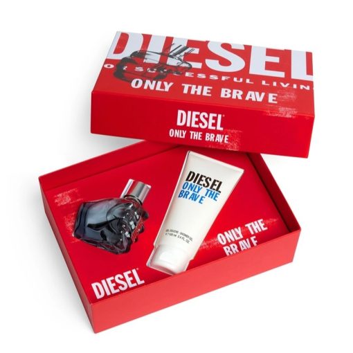 Giftset Diesel Only The Brave Edt 50ml + Shower Gel 100ml