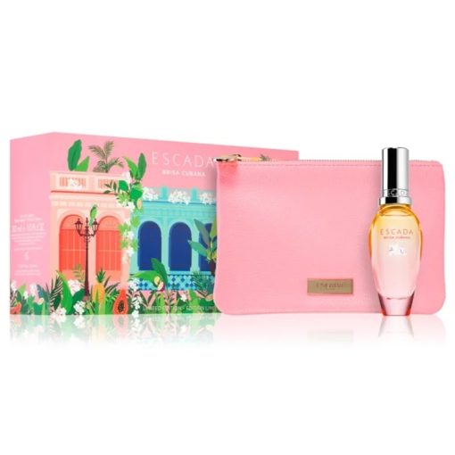 Giftset Escada Brisa Cubana Edt 30ml + Toiletry Bag