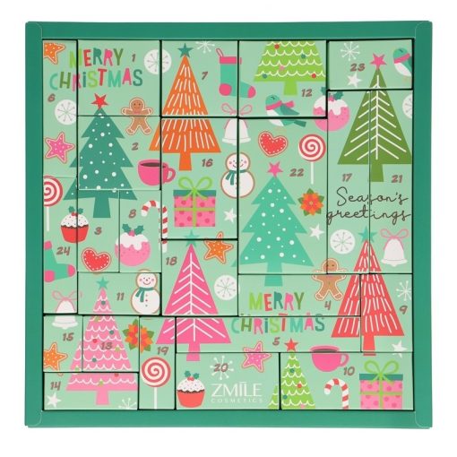 Zmile Cosmetics Beauty Advent Calendar Puzzle 'Pinetrees'