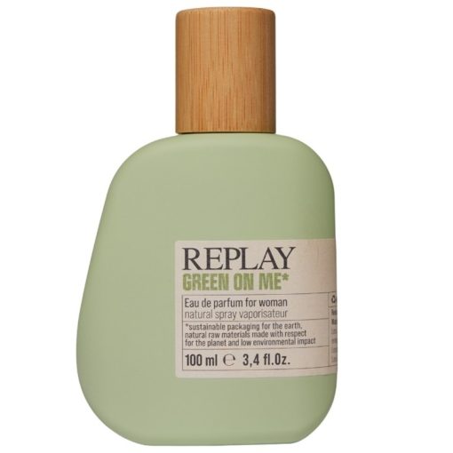 Giftset Replay Green On Me Woman Edp 100ml + Pochette