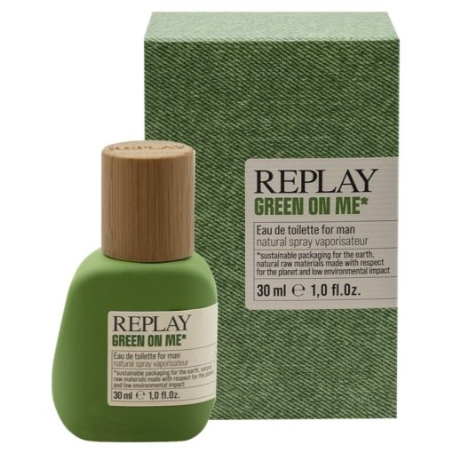 Replay Green On Me Man Edt 30ml