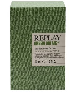 Replay Green On Me Man Edt 30ml