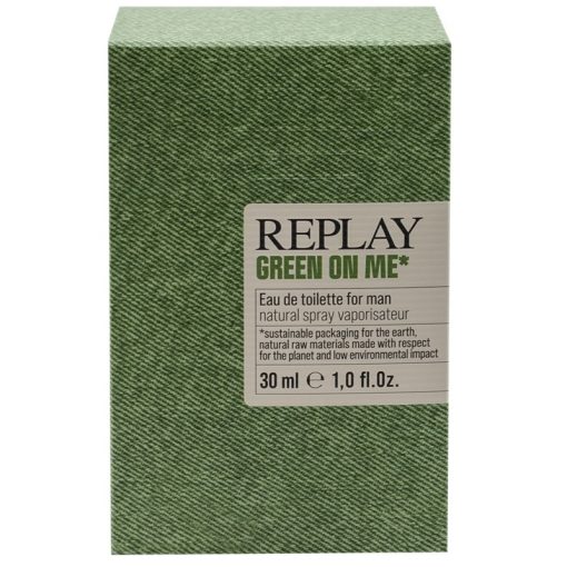 Replay Green On Me Man Edt 30ml