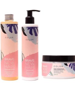 3-pack Brave. New. Hair. Color Schampoo + Conditioner + Mask