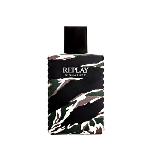 Giftset Replay Signature Man Edt 100ml + Pochette