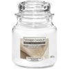 Yankee Candle Home Inspiration Medium White Linen & Lace 340g