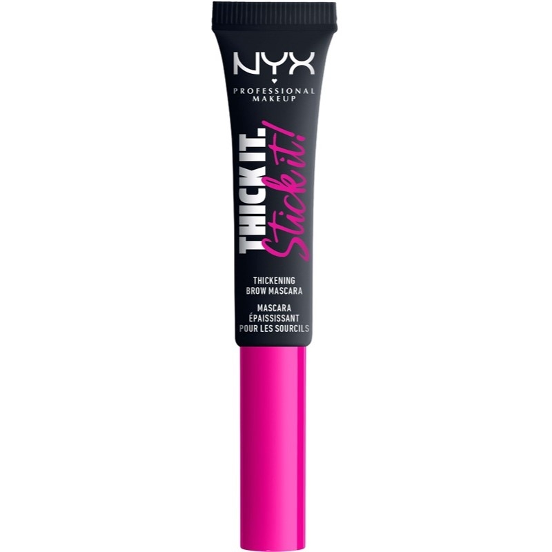 NYX PROF. MAKEUP Thick it. Stick it! Brow Mascara - Black NYX PROF. MAKEUP Thick it. Stick it! Brow Mascara - Black