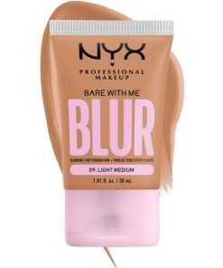 NYX PROF. MAKEUP Bare With Me Blur Tint Foundation 30ml 09 Light Medium
