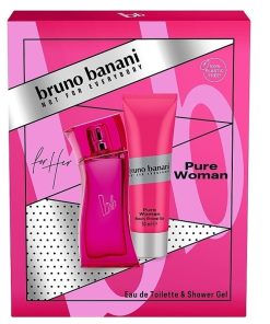 Giftset Bruno Banani Pure Woman Edt 30ml + Shower Gel 50ml