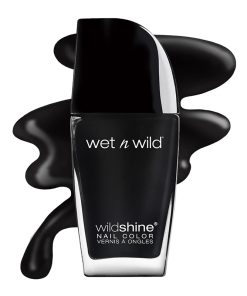Wet n Wild Wild Shine Nail Color Black Créme