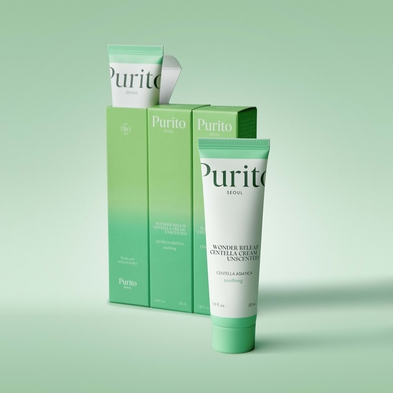 Purito Wonder Releaf Centella Cream Unscented 50ml Purito Wonder Releaf Centella Cream Unscented 50ml