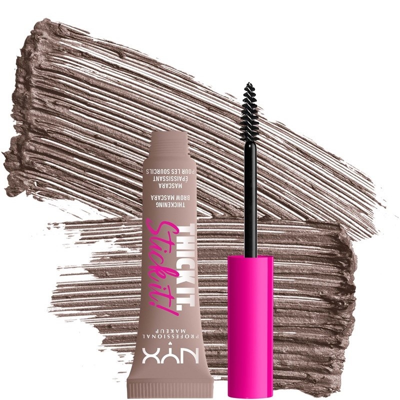 NYX PROF. MAKEUP Thick it. Stick it! Brow Mascara - Cool Blonde NYX PROF. MAKEUP Thick it. Stick it! Brow Mascara - Cool Blonde